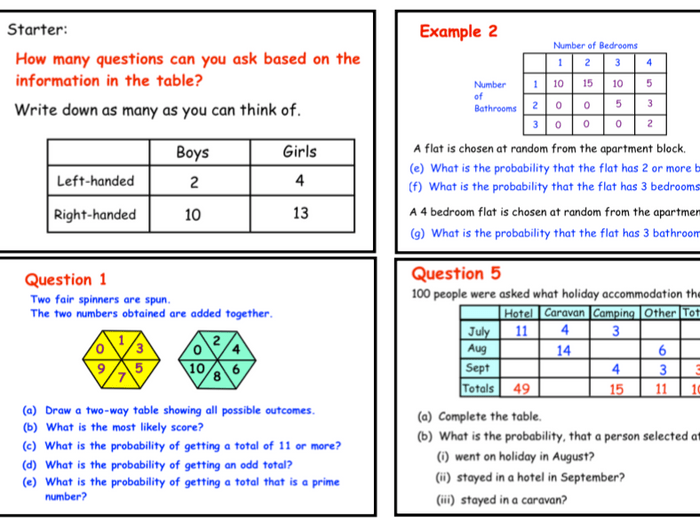 Probability ks3