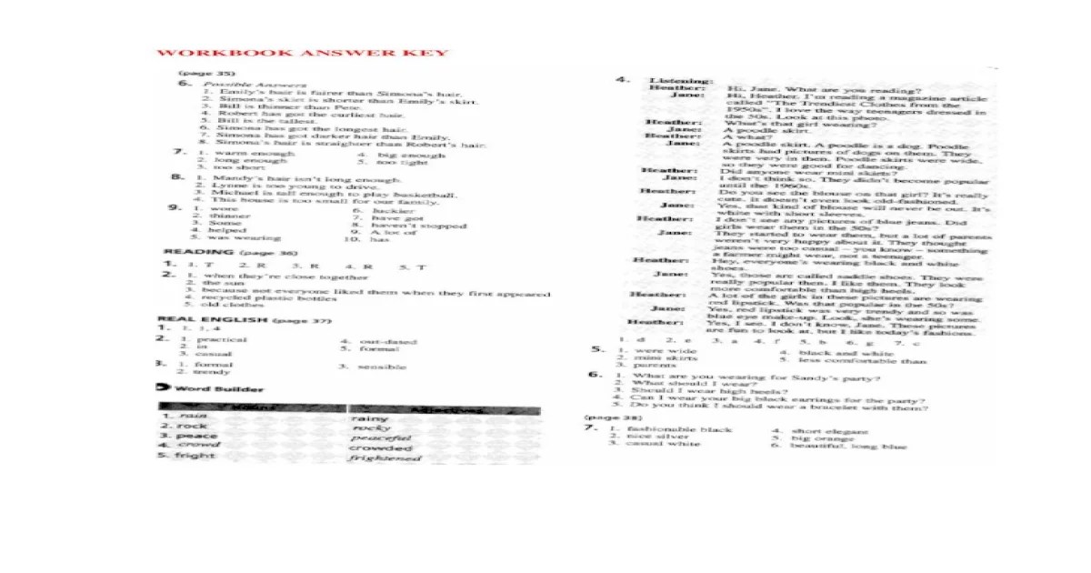 Asi se dice level 1 workbook answers