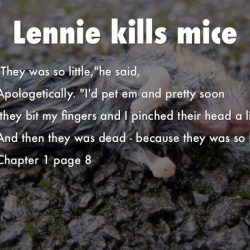 Quotes from lennie in of mice and men