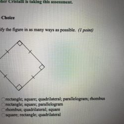 Classify the quadrilateral in as many ways as possible