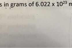 Moles atoms molecules between converting part