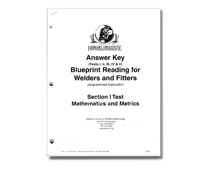 Blueprint reading for welders 9th edition answer key pdf